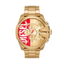Diesel Zegarek Diesel Mega Chief DZ4642 Gold/Gold