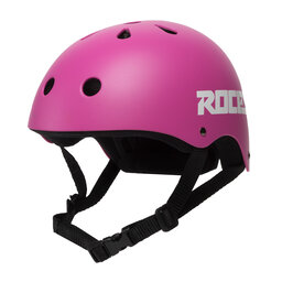 Roces Каска за ролери Roces Ce Aggressive Helmet 300756 Mat Deep Pink 008