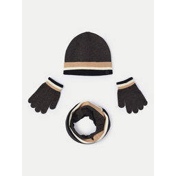 Mayoral Set Mütze, Loop-Schal und Handschuhe Mayoral 10823 Grau