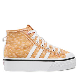adidas Sneakersy adidas Disney Nizza Platform Mid GZ1657 Pomarańczowy