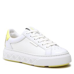 Tory Burch Сникърси Tory Burch Ladybug Sneaker 149083 Titanium White/Blazing Yellow 100