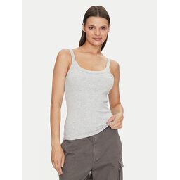 Gina Tricot Gina Tricot Felső Basic 14188 Szürke Slim Fit