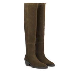 Kazar Studio Over-knee boots Kazar Studio Lyn 84365-02-26 Dark Brown