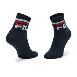

Набір 3 пар високих дитячих шкарпеток Fila Calza Quarter F8338 Navy 321, Cиній
