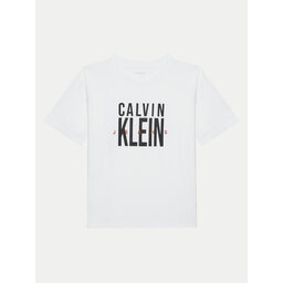 Calvin Klein Jeans Calvin Klein Jeans Camiseta Bold Graphic IB0IB02448 Blanco Relaxed Fit