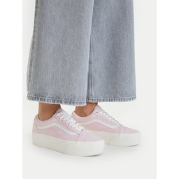 Vans Sneakers aus Stoff Vans Old Skool Platform VN0009PZGSF1 Hellrosa