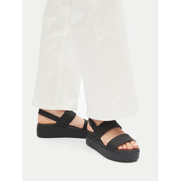 Crocs Босоніжки Crocs Brooklyn Low Wedge W 206453 Чорний