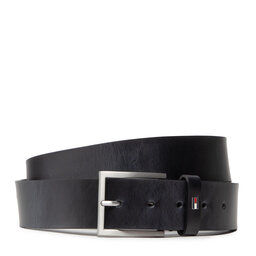 Tommy Hilfiger Cintura da uomo Tommy Hilfiger Hampton 4.0 AM0AM08361 Nero