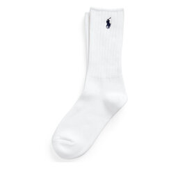 Polo Ralph Lauren Чорапи дълги дамски Polo Ralph Lauren 455846847003 Бял