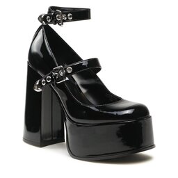 Steve Madden Stilettos Steve Madden Espionage Pump SM11002602 SM11002602-018 Black Patent