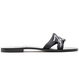 

Шльопанці KARL LAGERFELD KL80480 Black Lthr, Чорний