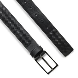 

Чоловічий ремінь Boss Carmello 50471139 Black 001, Чорний