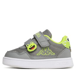 

Снікерcи Kappa 280023M Grey/Lime 1633, Сірий