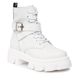 Steve Madden Outdoorová obuv Steve Madden Mae Bootie SM19000034 SM19000034-107 White Leather