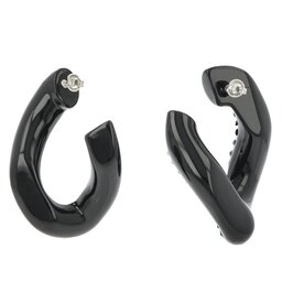 

Сережки Patrizia Pepe 2JB359/M031-J3X4 Total Black Crystal, Чорний