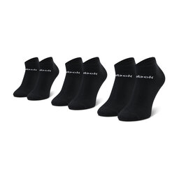 Reebok 3 pares de calcetines cortos unisex Reebok Act Core Low Cut Sock 3P GH8191 Black