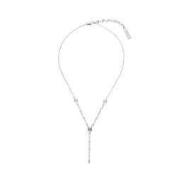 Luv AJ Naszyjnik Luv AJ Stellar Bezel Lariat HOL22-N-SBL-S Silver