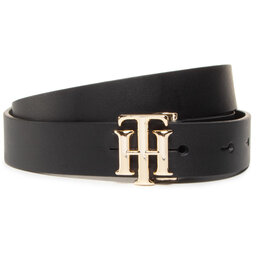 

Жіночий ремінь Tommy Hilfiger Logo Belt 2.5 AW0AW08554 BDS, Чорний