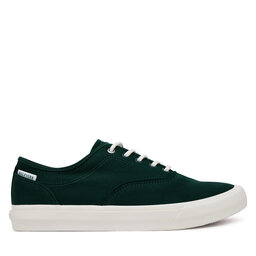 Tommy Hilfiger Tenisice Tommy Hilfiger Th Hi Vulc Low Oxford Twill FM0FM05400 Zelena