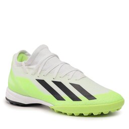 adidas Обувки adidas X Crazyfast.3 Turf Boots ID9337 Ftwwht/Cblack/Luclem