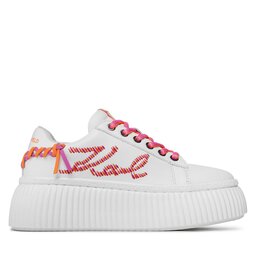 

Снікерcи KARL LAGERFELD KL42372 White Lthr W/Pink, Білий
