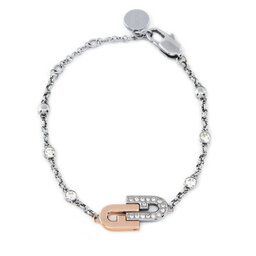 Furla Bransoletka Furla Arch Double WJ00084-K21000-1952S-9-009-20-CN-U Srebrny