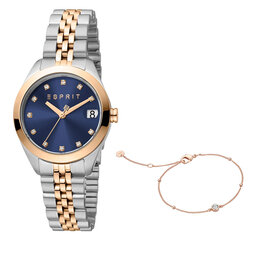 Esprit Часовник Esprit ES1L295M0245 Silver/Rose Gold