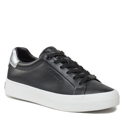 Calvin Klein Sneakers Calvin Klein Vulc Lace Up - Nano Fox HW0HW02004 Black/Silver 0GN