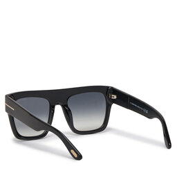 

Сонцезахисні окуляри Tom Ford FT0847 Shiny Black /Gradient Smoke 01B, Чорний