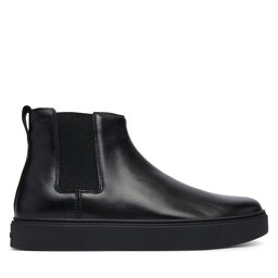 Calvin Klein Klassische Stiefeletten Calvin Klein Hybrid Clean Chelsea Wax Lth HM0HM02253 Schwarz