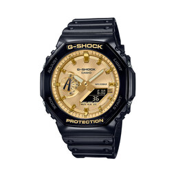 G-Shock Montre G-Shock Octagon GA-2100GB-1AER Black/Gold