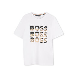BOSS BOSS T-Shirt J52038 D Weiß Regular Fit
