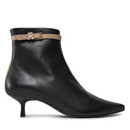 Tommy Hilfiger Botine Tommy Hilfiger Th Central Cc And Coin Negru