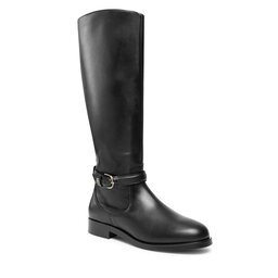Tommy Hilfiger Stiefel Tommy Hilfiger Elevated Essential Longboot FW0FW07484 Black BDS