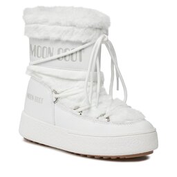 Moon Boot Bottes de neige Moon Boot Ltrack Faux Fur Wp 24501300002 White 002