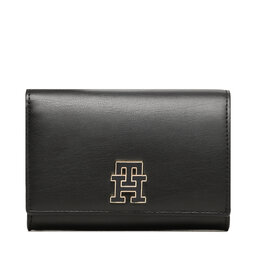Tommy Hilfiger Veľká dámska peňaženka Tommy Hilfiger Th Chic Med Flap Wallet AW0AW14887 BDS