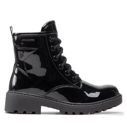 Geox Schnürstiefeletten Geox J Casey G. G J9420G 000HH C9999 S Schwarz