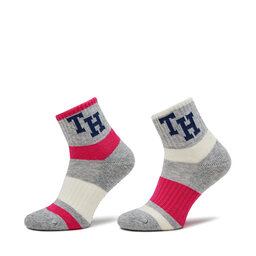Tommy Hilfiger 2 pares de calcetines altos para niño Tommy Hilfiger 701224990 Pink Combo 002