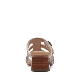 

Шльопанці Clarks Desirae Palm 26171176 Bronze Metallic, Коричневий