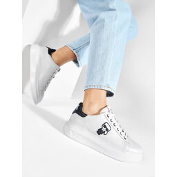 

Снікерcи KARL LAGERFELD KL62530 White Lthr, Білий