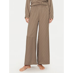 Calvin Klein Calvin Klein Pidžama hlače 000QS7304E Smeđa Relaxed Fit