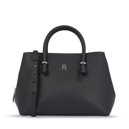 Tommy Hilfiger Rankinė Tommy Hilfiger Th Emblem Satchel AW0AW15224 Black BDS