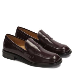Kazar Loafersy Kazar Stris 82569-09-NR Brązowy
