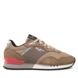 

Снікерcи Pepe Jeans London One Tonal PMS30873 Sand 847, Коричневий