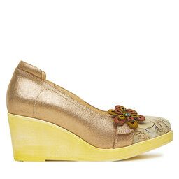 Laura Vita Halbschuhe Laura Vita Reyano 55 Goldfarben