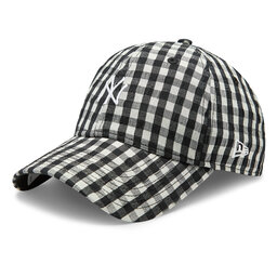 New Era Cepure ar nagu New Era Gingham 60358050 Melns