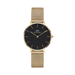 Daniel Wellington Klocka Daniel Wellington Petite Yg Mesh DW00100347 Gold/Black