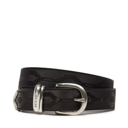 Guess Ζώνη Ανδρική Guess Designed Folk Belt M4BZ32 L0VH0 Μαύρο