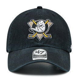 

Бейсболка 47 Brand Anaheim Ducks '47 Clean Up H-NLRGW25GWS-BKC Black, Чорний