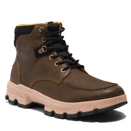 Timberland Schnürstiefeletten Timberland Tbl Orig Ultr Wp Mid TB0A5YF13271 Olive Full Grain
